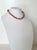 Early 21st Century Natural Freshwater Edison Dark Pink Pearl Necklace With 14k Gold Clasp For Sale - Image 5 of 15