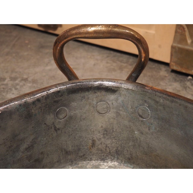 Heavy Antique French Copper Turbotiere Poacher, Maison Gaillard Paris, C. 1850 For Sale In Dallas - Image 6 of 13