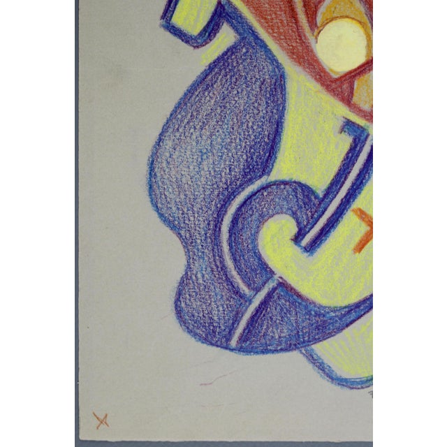 Fritz Klee, Abstract Composition, 1965, Drawing For Sale - Image 4 of 18