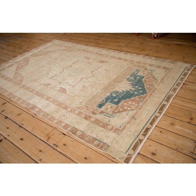 Vintage Distressed Hamadan Rug - 4'9" x 7'7" For Sale In New York - Image 6 of 11