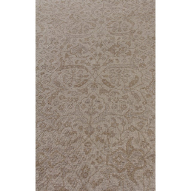 Vith Ivory Hand knotted Wool Area Rug - 10'x14' For Sale In Los Angeles - Image 6 of 8