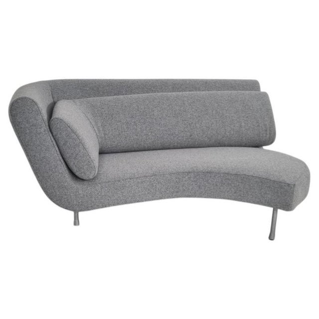 Yang Daybed in Mid-Grey Wool by François Bauchet for Ligne Roset For Sale - Image 3 of 7