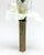 Vintage Artisan Created Weighted Solid Brass Bud Vase For Sale - Image 9 of 9