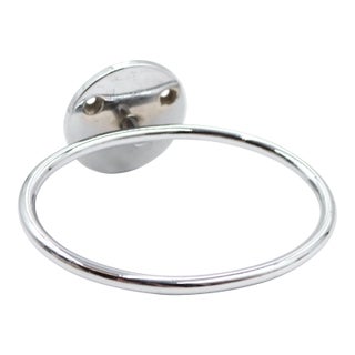 Chrome Plated Brass Bathroom Hand Towel Ring For Sale