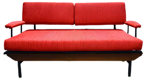 Mid-Century Italian Corduroy Sofa, 1950s