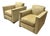 Baker Furniture Manhattan Lounge Armchairs, Pair For Sale