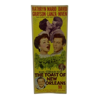 Vintage Movie Poster "Toast of New Orleans" 1950 For Sale