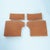 Portovenere Highback Sofa in Peach Upholstery by Vico Magistretti for Cassina, 1984 For Sale - Image 10 of 18