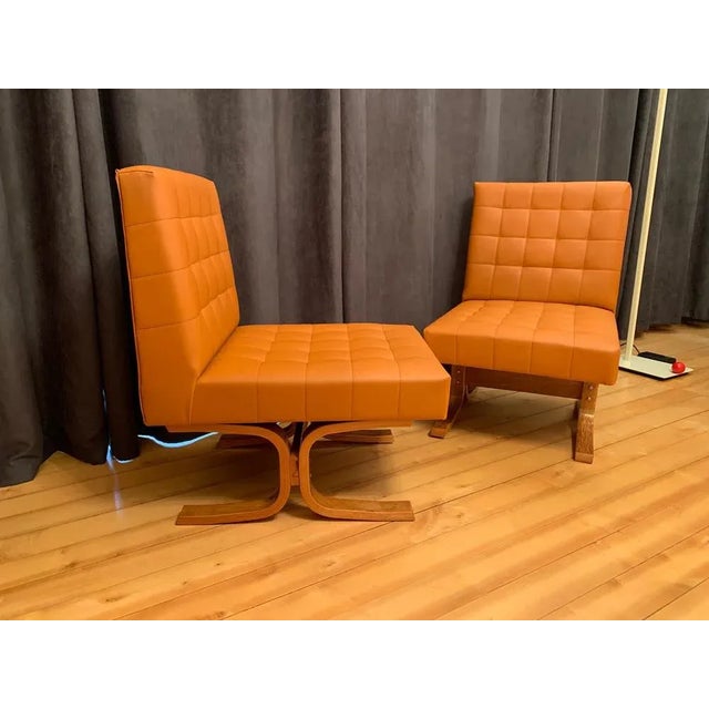 Set of Czechoslovakian Armchairs by Ludvik Volak for Drevopodnik Holesov, 1960s For Sale - Image 3 of 14