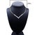 Early 21st Century 14K Yellow and White Gold 2.00 Cttw Round and Princess-Cut Diamond 'V' Shape Statement Necklace (H-I Color, SI2-I1 Clarity) - 18" For Sale - Image 5 of 5