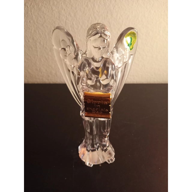 Waterford Crystal Angel "Gloria in Excelsis Deo" Figurine For Sale In Dallas - Image 6 of 8