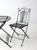 Mid 20th Century Vintage French Bistro Folding Patio Set For Sale - Image 5 of 18