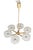 Vintage Icicle Glass Hanging Lamp from Doria Leuchten, 1960s For Sale