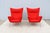 MCM Danish Hans J. Wegner for Carl Hansen & Son Ch445 Wing Lounge Chairs, a Pair For Sale In New York - Image 6 of 18
