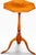 Eldred Wheeler Bench-Made Tiger Maple Hexagonal Candlestand Pedestal Table A superb bench-made solid tiger maple hexagonal...