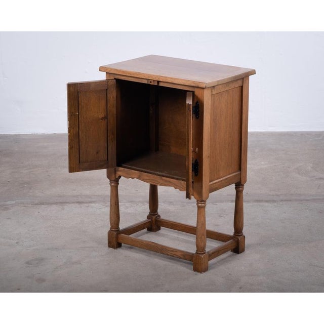1960s Danish Brutalist Oak Cabinet, 1960s For Sale - Image 5 of 9