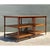 Mid-Century Modern Vintage Wood and Cane Tiered Side Tables For Sale - Image 3 of 12