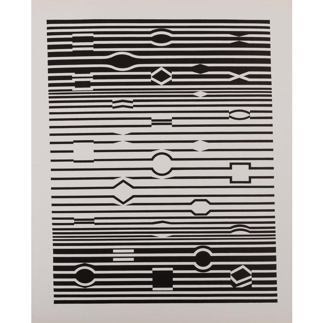 Victor Vasarely, Markab, Lithograph For Sale - Image 6 of 6