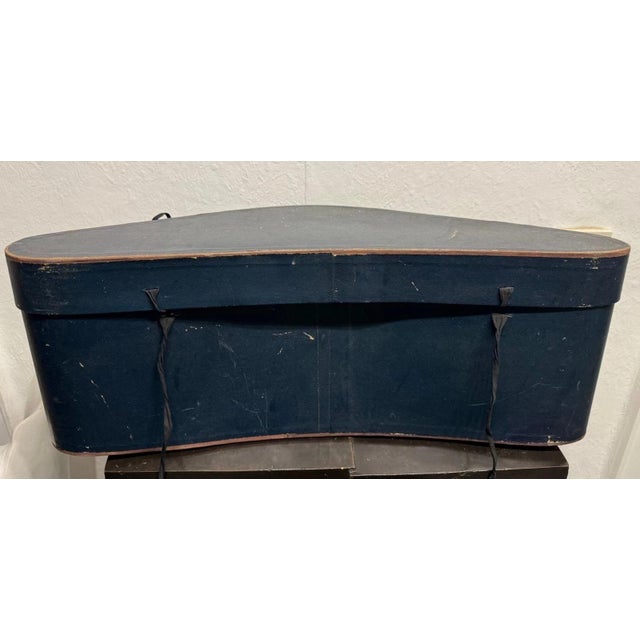 Black Weimar Prussian Officers Bicorn Hat For Sale - Image 8 of 12