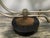 Metal 1950s Atomic Dual-Arm Table Lamp With Fiberglass Shades, Attributed to Majestic For Sale - Image 7 of 10
