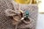 Gold Ring with Diamonds in Brilliant Cut For Sale - Image 3 of 7
