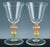 Murano Murano Set of Renaissance-Inspired Art Glass Wine Glasses-Set of Ten For Sale - Image 4 of 7