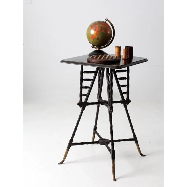 Antique End Table For Sale - Image 9 of 12