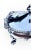 1920s Adie Bros LTD Birmingham Silver Plate Salt Cellars With Cobalt Glass Liners- Set of 2 For Sale - Image 9 of 14