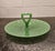Glass Vintage 1950’s, Green Jadeite, Northwood Co., Tid-Bit Server. For Sale - Image 7 of 11