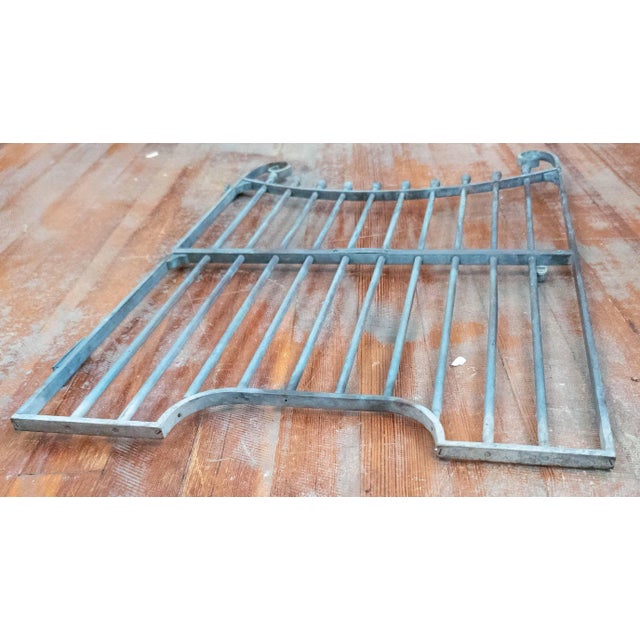 20th Century Verdigris Bronze Bank Postal Teller Gate by Syracuse Wireworks For Sale - Image 14 of 18