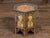 Moroccan Moorish Style 1920s Table with Hexagonal Top and Polychrome Décor For Sale - Image 4 of 10