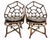 Hollywood Regency 1950s Tommi Parzinger and Henry Olko for Willow and Reed Dining Chairs Labeled - Set of 2 For Sale - Image 3 of 9