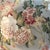 Double sided decorative pillow cover handcrafted from 100% linen/cotton with a floral pattern printed off white, live...