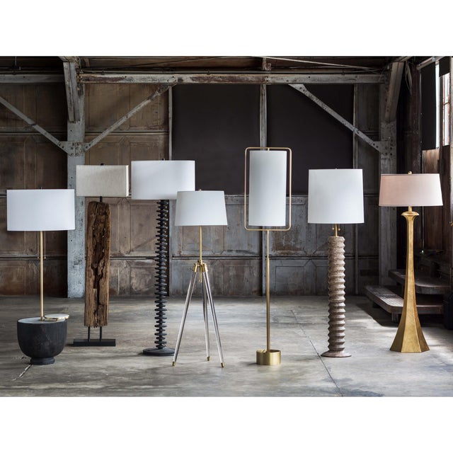 Natural beauty of the alabaster tops our Theo floor lamp, giving it timeless beauty and natural one-of-a-kind style. The...