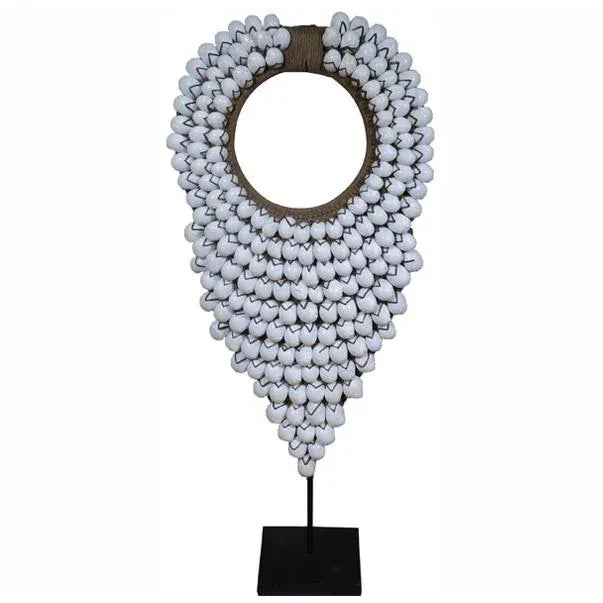 2010s Seashell Necklace Decorative Adornment For Sale - Image 5 of 5