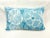 Contemporary 14” X 22” Lilly Pulitzer Dahlia Sky Blue Floral Linen Cotton Lumbar Pillow Cover For Sale - Image 3 of 3