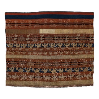 Mid-Century Tapis of Lampung Ceremonial Cloth, Indonesia For Sale