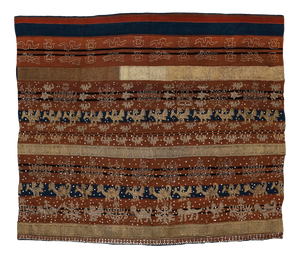 Mid-Century Tapis of Lampung Ceremonial Cloth, Indonesia