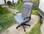 Knoll Vintage Richard Sapper Knoll Management Grey Leather Office Chairs For Sale - Image 4 of 12