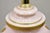 Antique French Louis XV Pink Porcelain Gold Painted Bulbous Table Lamps - A Pair For Sale - Image 12 of 12