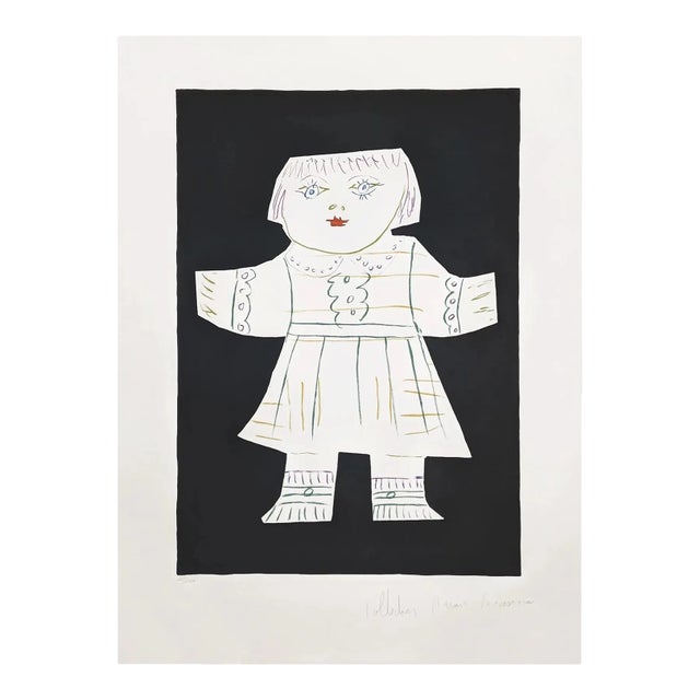 "Une Poupee Decoupee" 1980s Pablo Picasso Estate Lithograph For Sale
