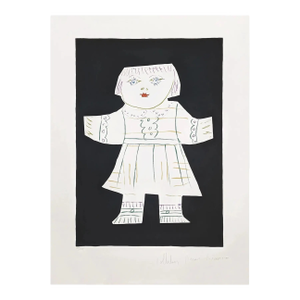 "Une Poupee Decoupee" 1980s Pablo Picasso Estate Lithograph