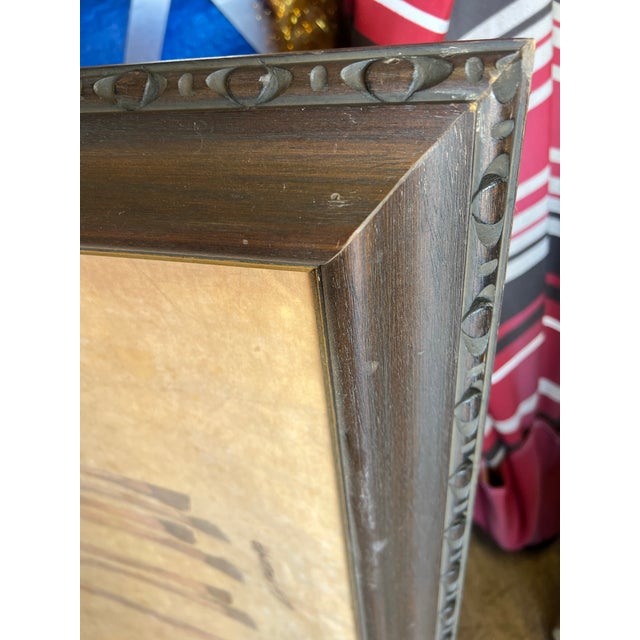 Vintage African Style Framed Art For Sale - Image 4 of 6