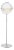 White & Chrome Louis Weisdorf 'Multi-Lite' Floor Lamp For Sale