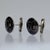 76' Niello Sterling Silver Cufflinks by Alex Co of Siam - 2 Pieces For Sale - Image 11 of 12