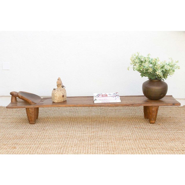 A stunning piece of African history, this large antique Senufo bed from Côte d'Ivoire is a rare and exceptional find....