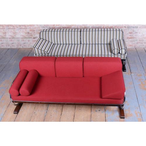 Bauhaus Sofa in Chrome-Plated Steel by Robert Slezák, Czech, 1930s For Sale - Image 18 of 18