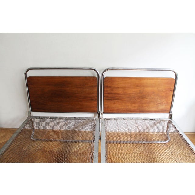 1930s Vintage Beds, 1930s, Set of 2 For Sale - Image 5 of 18