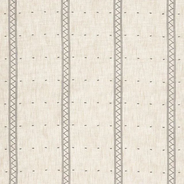 Rustic Sample - Schumacher Bhuttis Sheer Fabric in Natural For Sale - Image 3 of 3