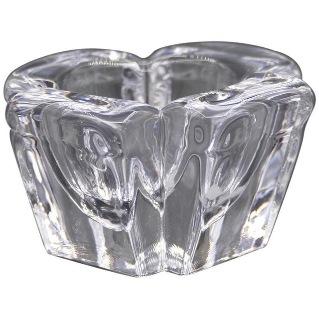 1980s Vintage Crystal Vase by Alvar Aalto for Orrefors, Sweden, 1980s For Sale - Image 5 of 5